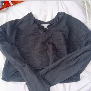 Forever 21 Black Crop Top